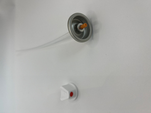 Válvula de pulverização de tinta assistida por ar pesada cobertura e precisão superiores